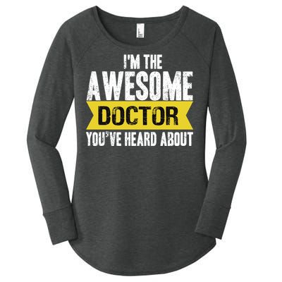 Awesome Doctor Women's Perfect Tri Tunic Long Sleeve Shirt