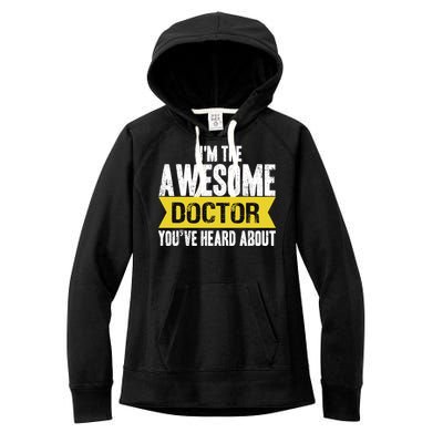 Awesome Doctor Women's Fleece Hoodie