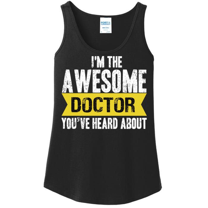 Awesome Doctor Ladies Essential Tank