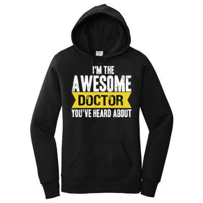 Awesome Doctor Women's Pullover Hoodie