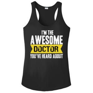 Awesome Doctor Ladies PosiCharge Competitor Racerback Tank