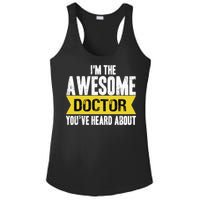 Awesome Doctor Ladies PosiCharge Competitor Racerback Tank