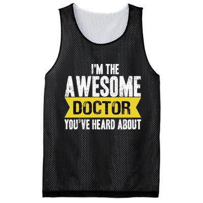 Awesome Doctor Mesh Reversible Basketball Jersey Tank
