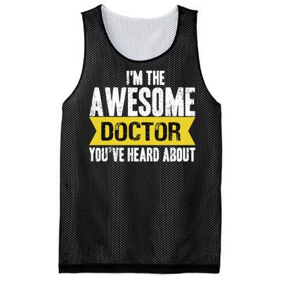 Awesome Doctor Mesh Reversible Basketball Jersey Tank