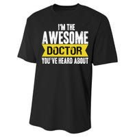 Awesome Doctor Performance Sprint T-Shirt