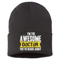 Awesome Doctor Sustainable Knit Beanie