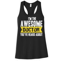 Awesome Doctor Women's Racerback Tank