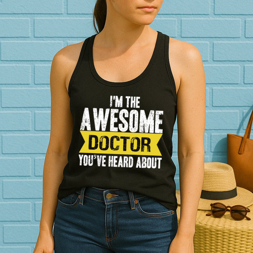 Awesome Doctor Womens Tank Top