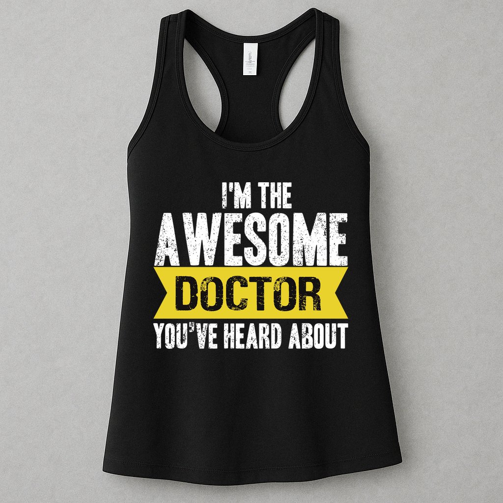 Awesome Doctor Womens Tank Top