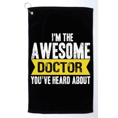 Awesome Doctor Golf Towel
