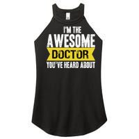 Awesome Doctor Women's Perfect Tri Rocker Tank