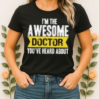 Awesome Doctor Womens T-Shirt
