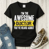 Awesome Doctor Womens T-Shirt