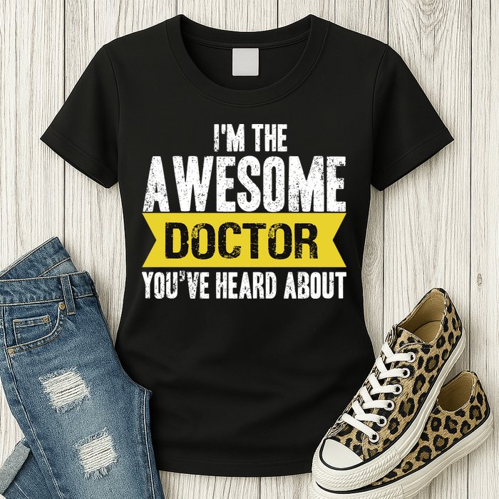 Awesome Doctor Womens T-Shirt