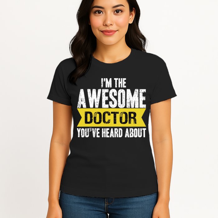 Awesome Doctor Womens T-Shirt