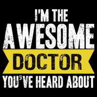 Awesome Doctor Womens T-Shirt