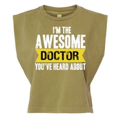 Awesome Doctor Garment-Dyed Women's Muscle Tee