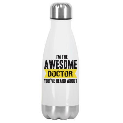 Awesome Doctor Stainless Steel Insulated Water Bottle