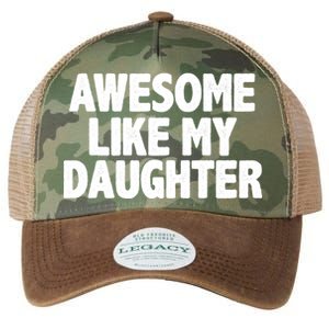 Awesome Like My Daughter Legacy Tie Dye Trucker Hat