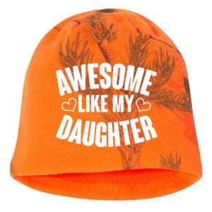 Awesome Like My Daughter Proud Parents Kati - Camo Knit Beanie