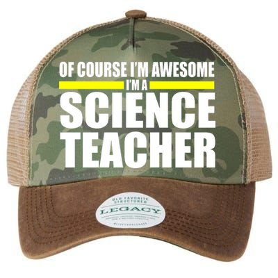 Awesome Science Teacher Legacy Tie Dye Trucker Hat