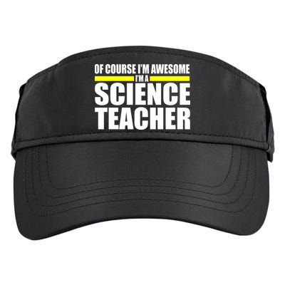 Awesome Science Teacher Adult Drive Performance Visor