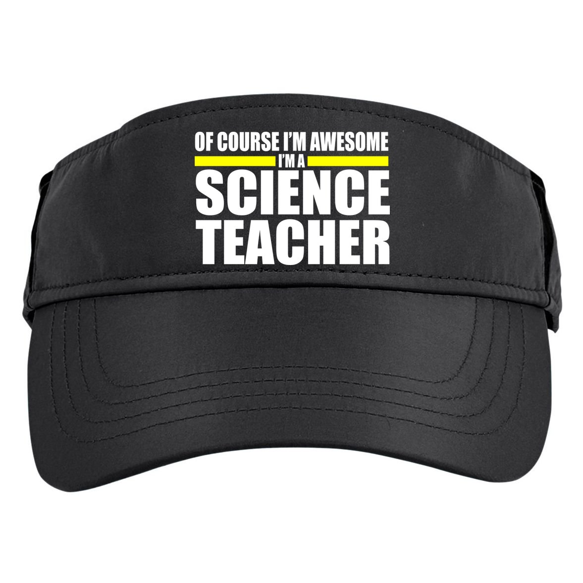 Awesome Science Teacher Adult Drive Performance Visor