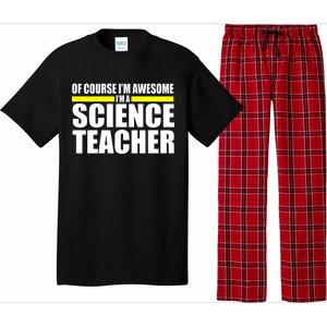 Awesome Science Teacher Pajama Set