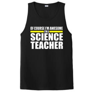 Awesome Science Teacher PosiCharge Competitor Tank