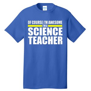 Awesome Science Teacher Tall T-Shirt