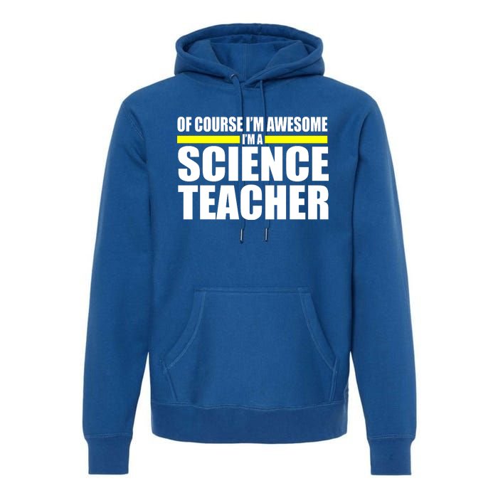 Awesome Science Teacher Premium Hoodie