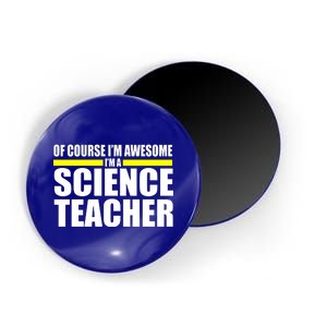 Awesome Science Teacher Magnet