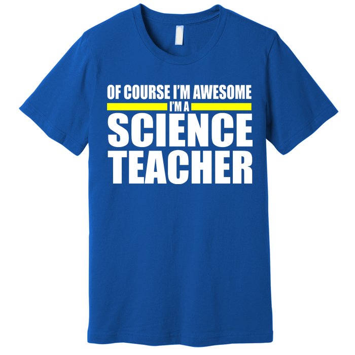 Awesome Science Teacher Premium T-Shirt