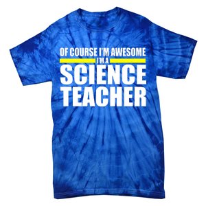 Awesome Science Teacher Tie-Dye T-Shirt