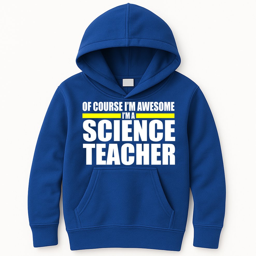 Awesome Science Teacher Kids Hoodie