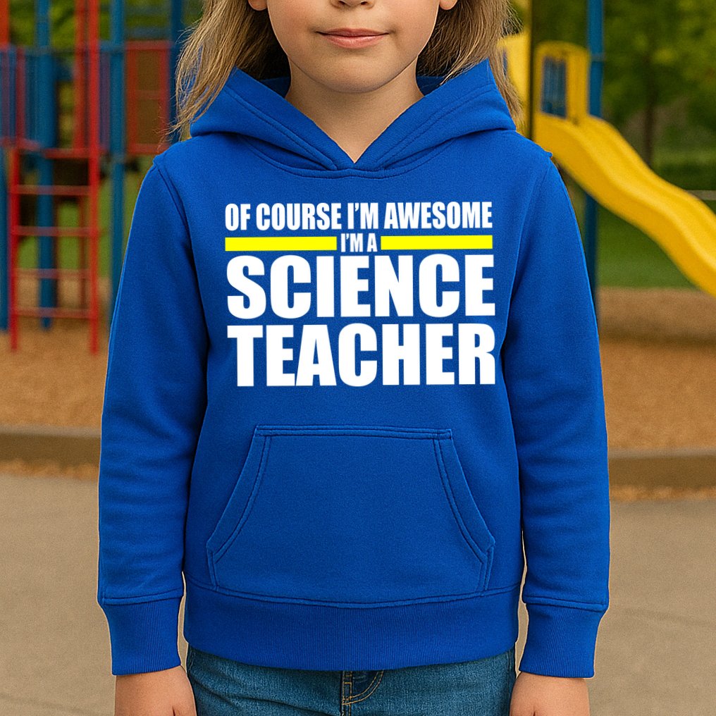 Awesome Science Teacher Kids Hoodie