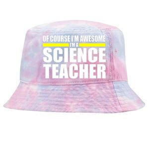 Awesome Science Teacher Tie-Dyed Bucket Hat