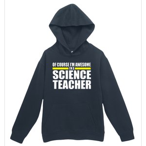 Awesome Science Teacher Urban Pullover Hoodie