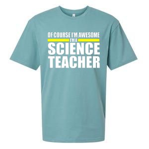 Awesome Science Teacher Sueded Cloud Jersey T-Shirt