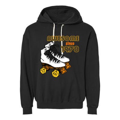 Awesome Since 1978 Garment-Dyed Fleece Hoodie