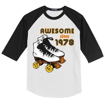Awesome Since 1978 Kids Colorblock Raglan Jersey