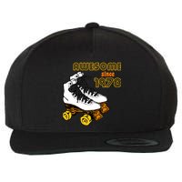 Awesome Since 1978 Wool Snapback Cap