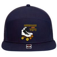 Awesome Since 1978 7 Panel Mesh Trucker Snapback Hat