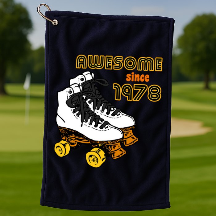 Awesome Since 1978 Golf Towel