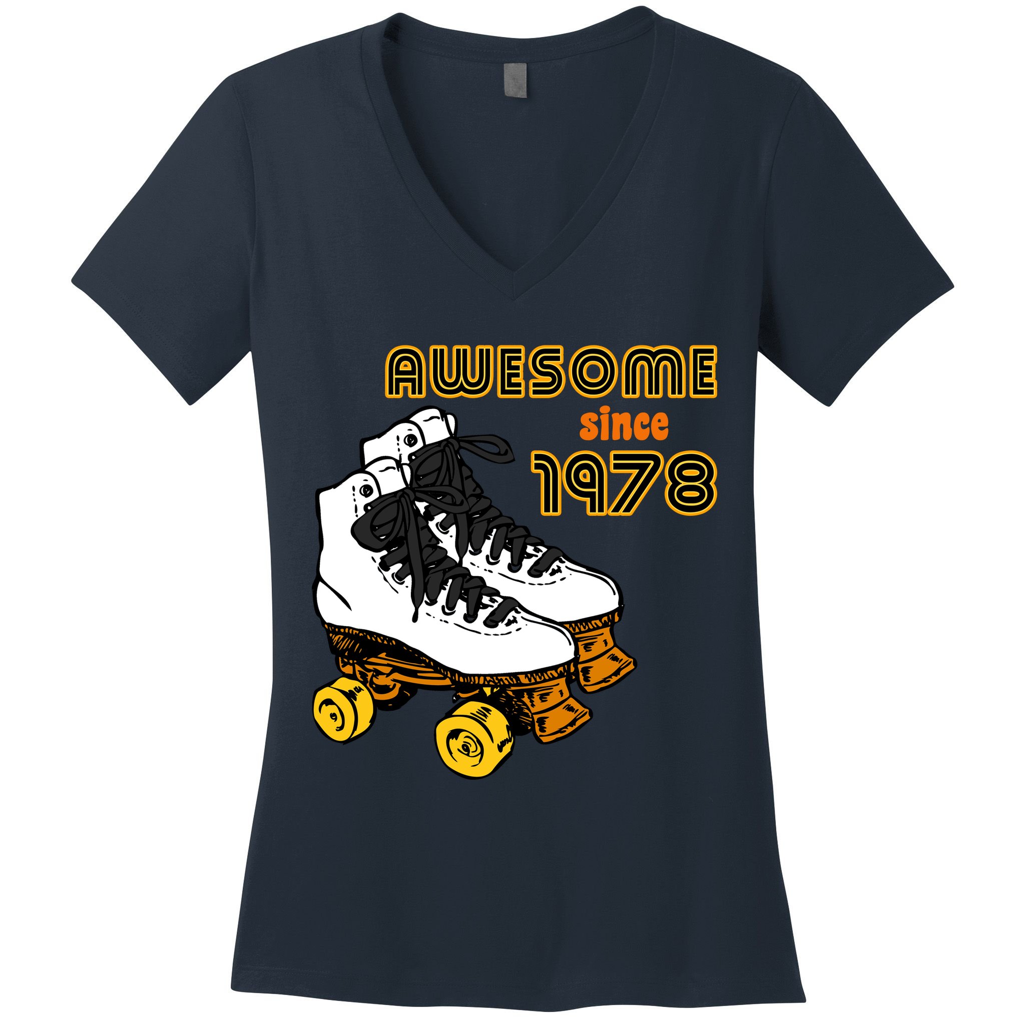 Awesome Since 1978 Women's V-Neck T-Shirt