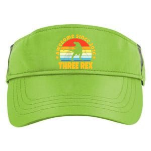 Awesome Since 2016 Three Rex Adult Drive Performance Visor