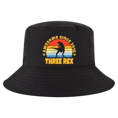 Awesome Since 2016 Three Rex Cool Comfort Performance Bucket Hat