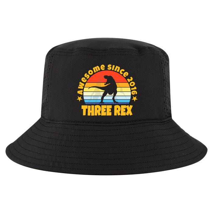Awesome Since 2016 Three Rex Cool Comfort Performance Bucket Hat