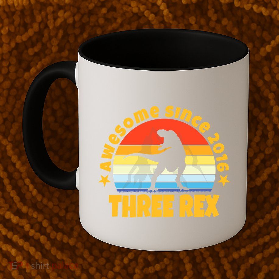 Awesome Since 2016 Three Rex Mug