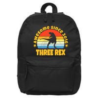 Awesome Since 2016 Three Rex 16 in Basic Backpack